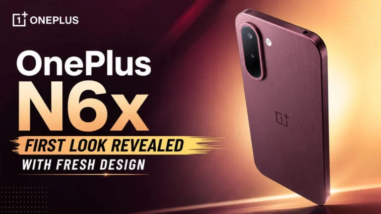 OnePlus N6x First Look Revealed With Fresh Design