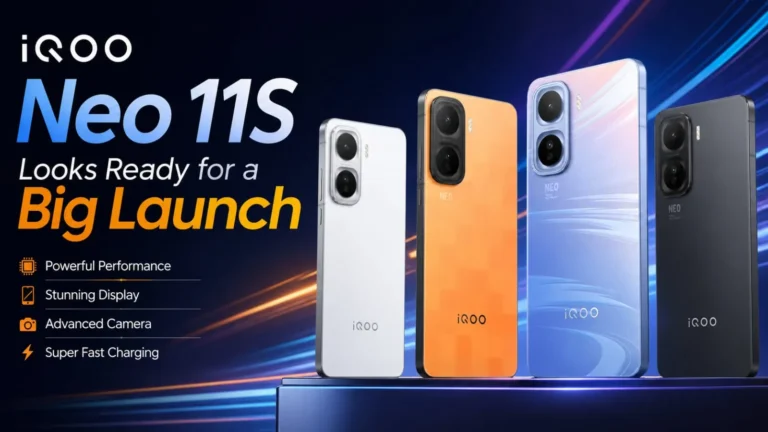 iQOO Neo 11S Looks Ready for a Big Launch