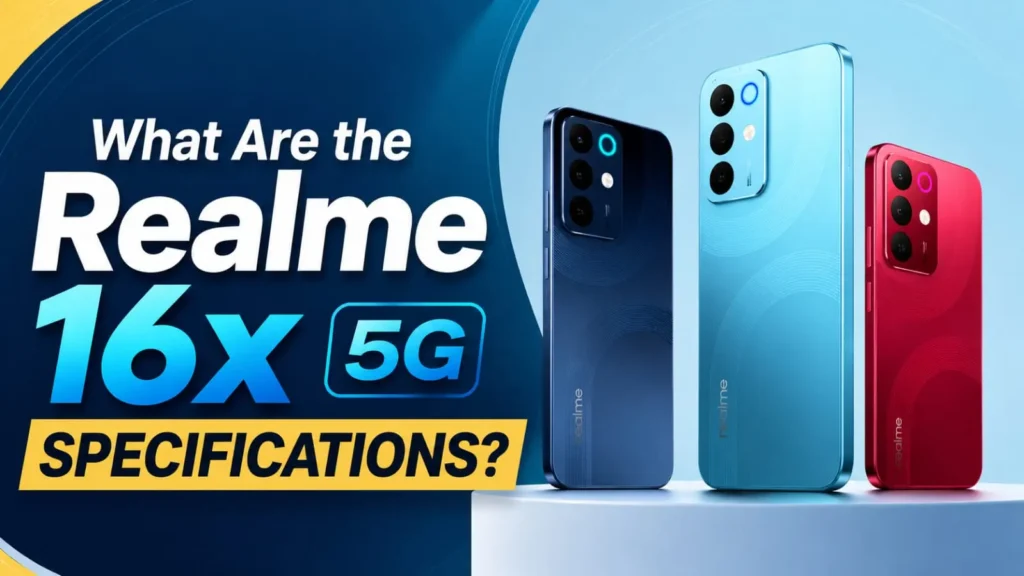 Realme 16x 5G specifications leaked online