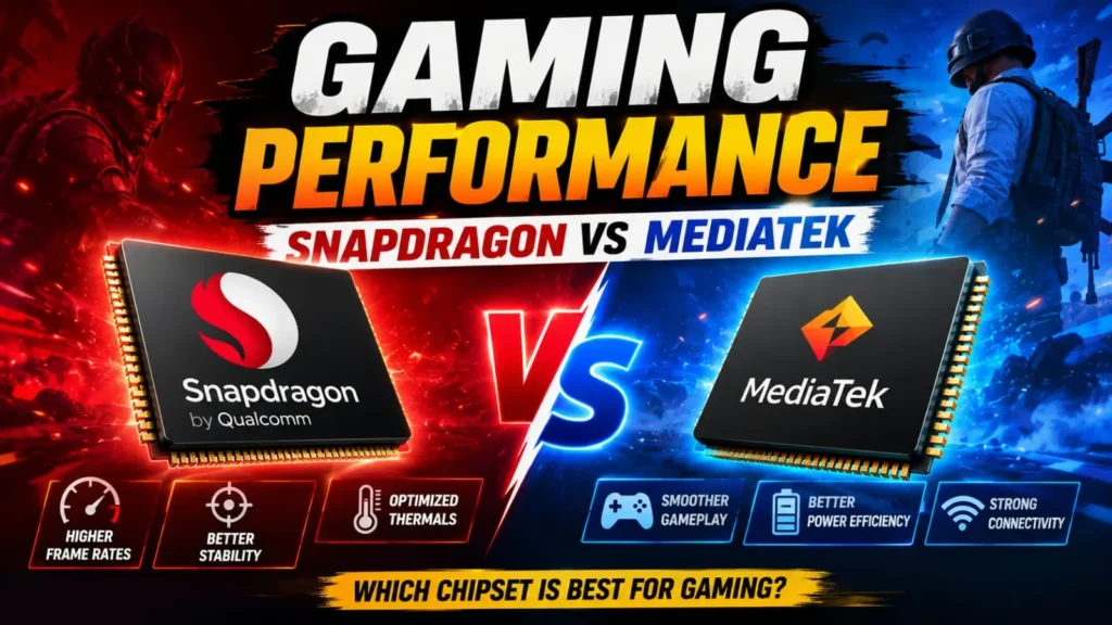 Snapdragon vs MediaTek gaming performance comparison 2026