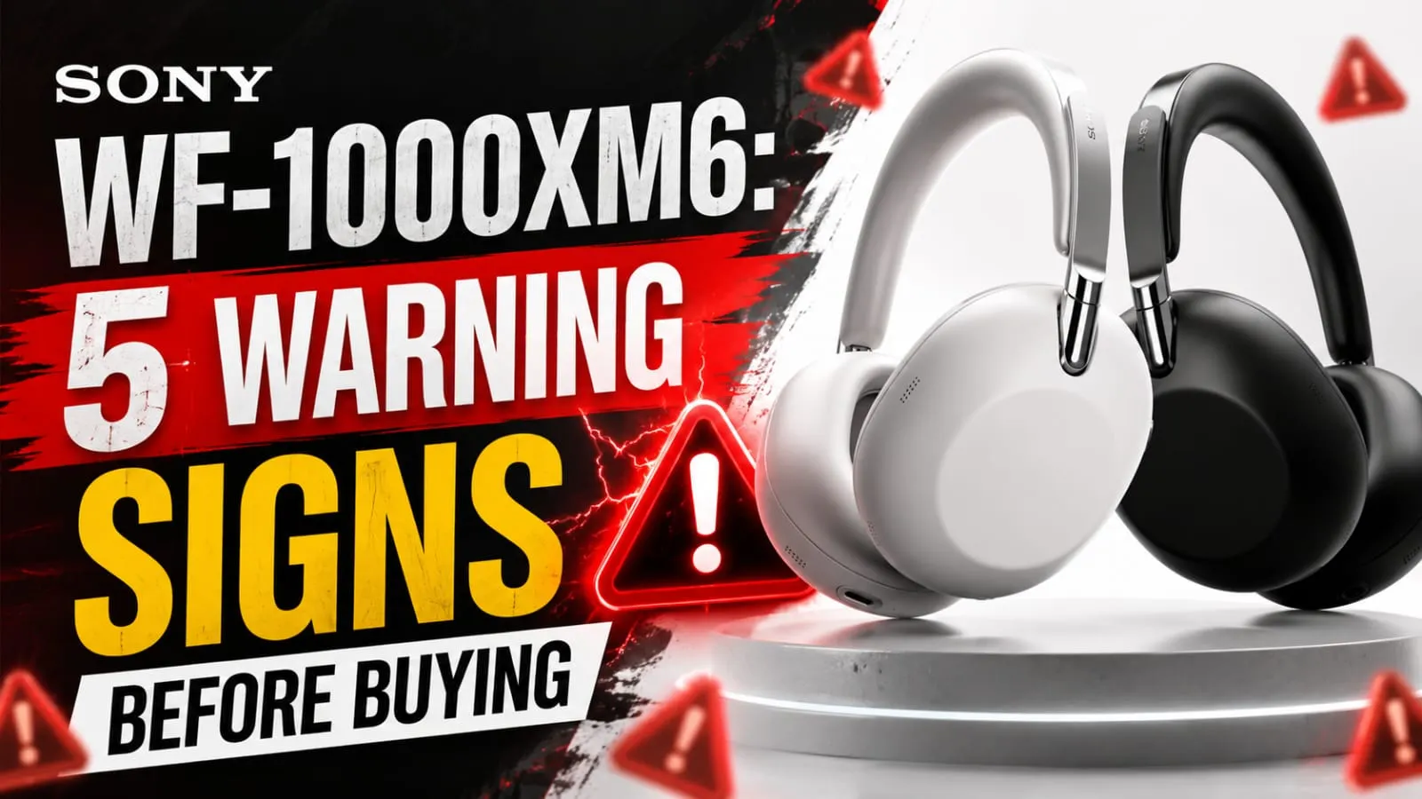 Sony WF-1000XM6: 5 Warning Signs Before Buying