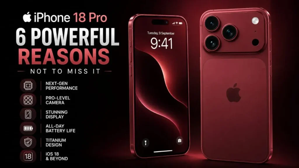 iPhone 18 Pro Pro Max whats changing