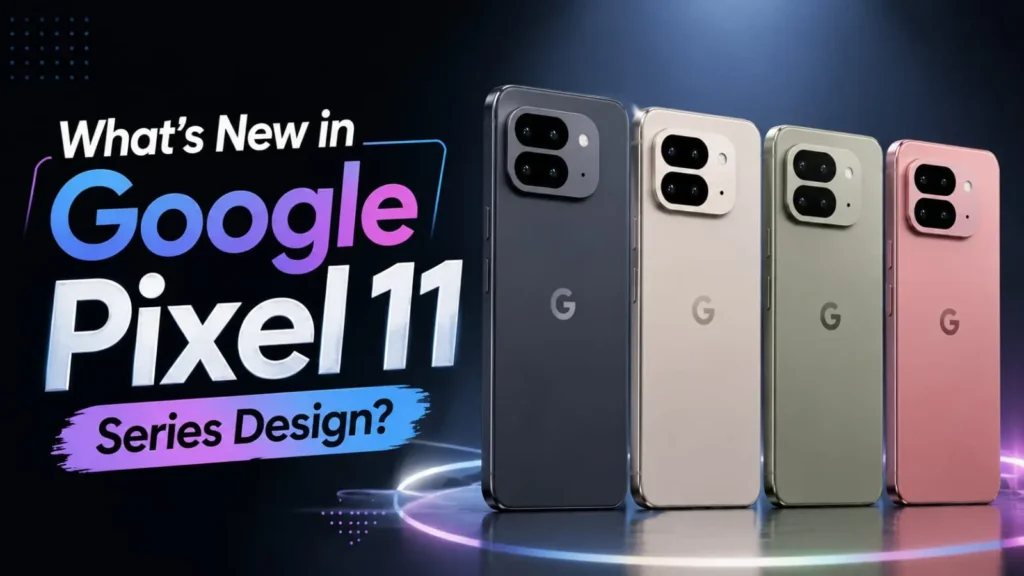 What's new in Google Pixel 11 Series design