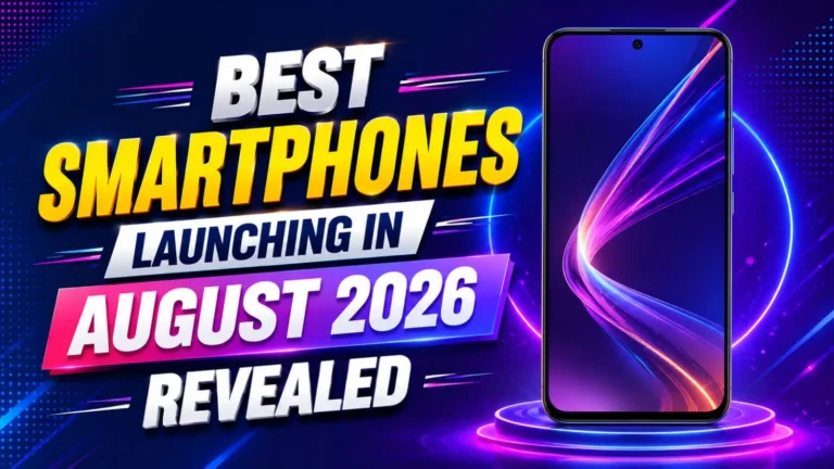 Best smartphones launching August 2026