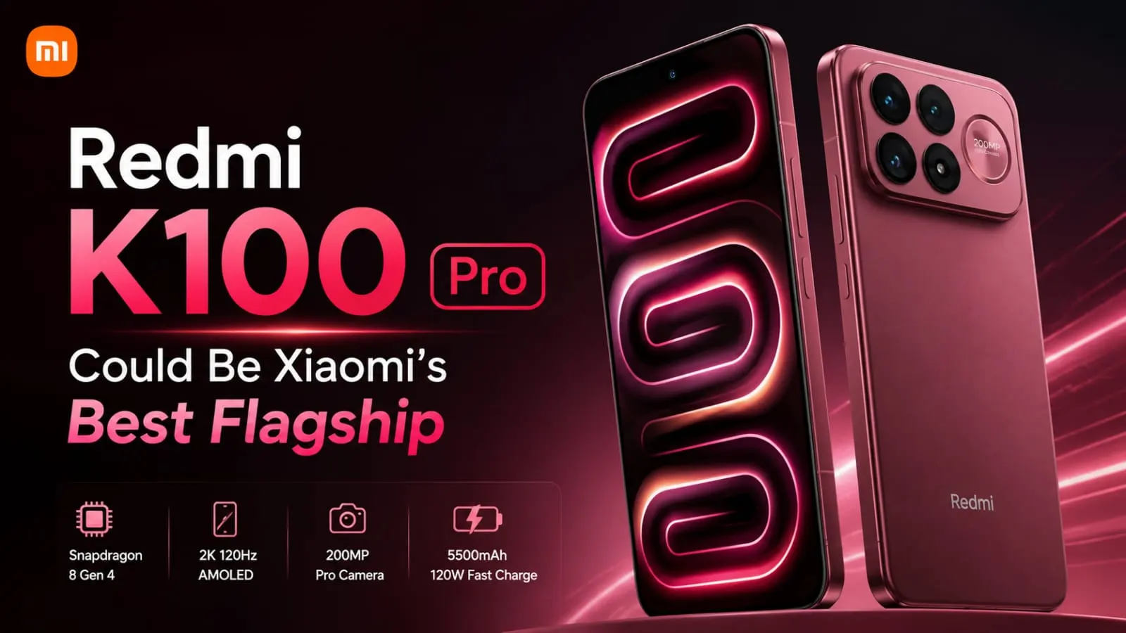 Redmi K100 Pro Could Be Xiaomi's Best Flagship
