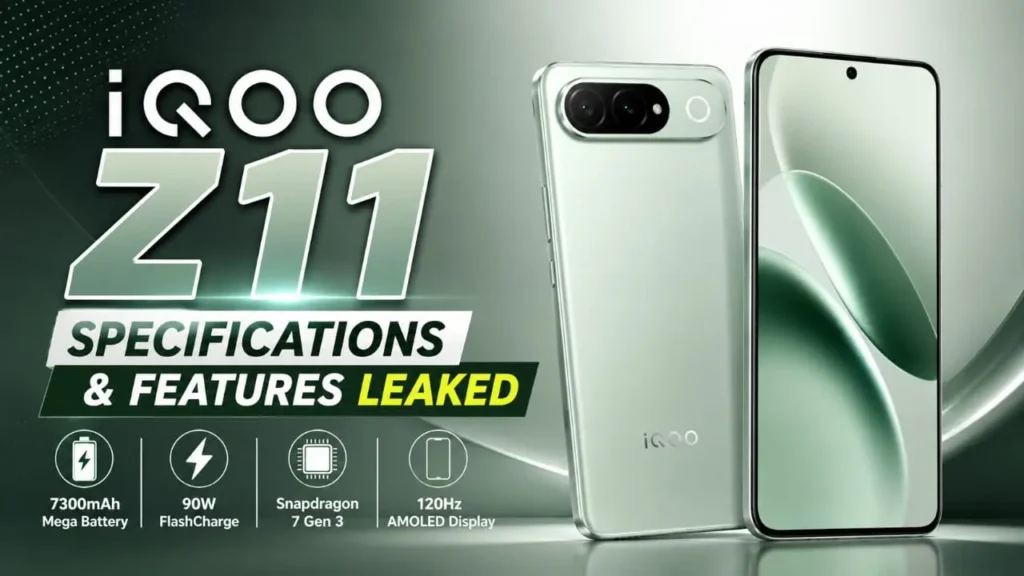 iQOO Z11 specifications and features leaked