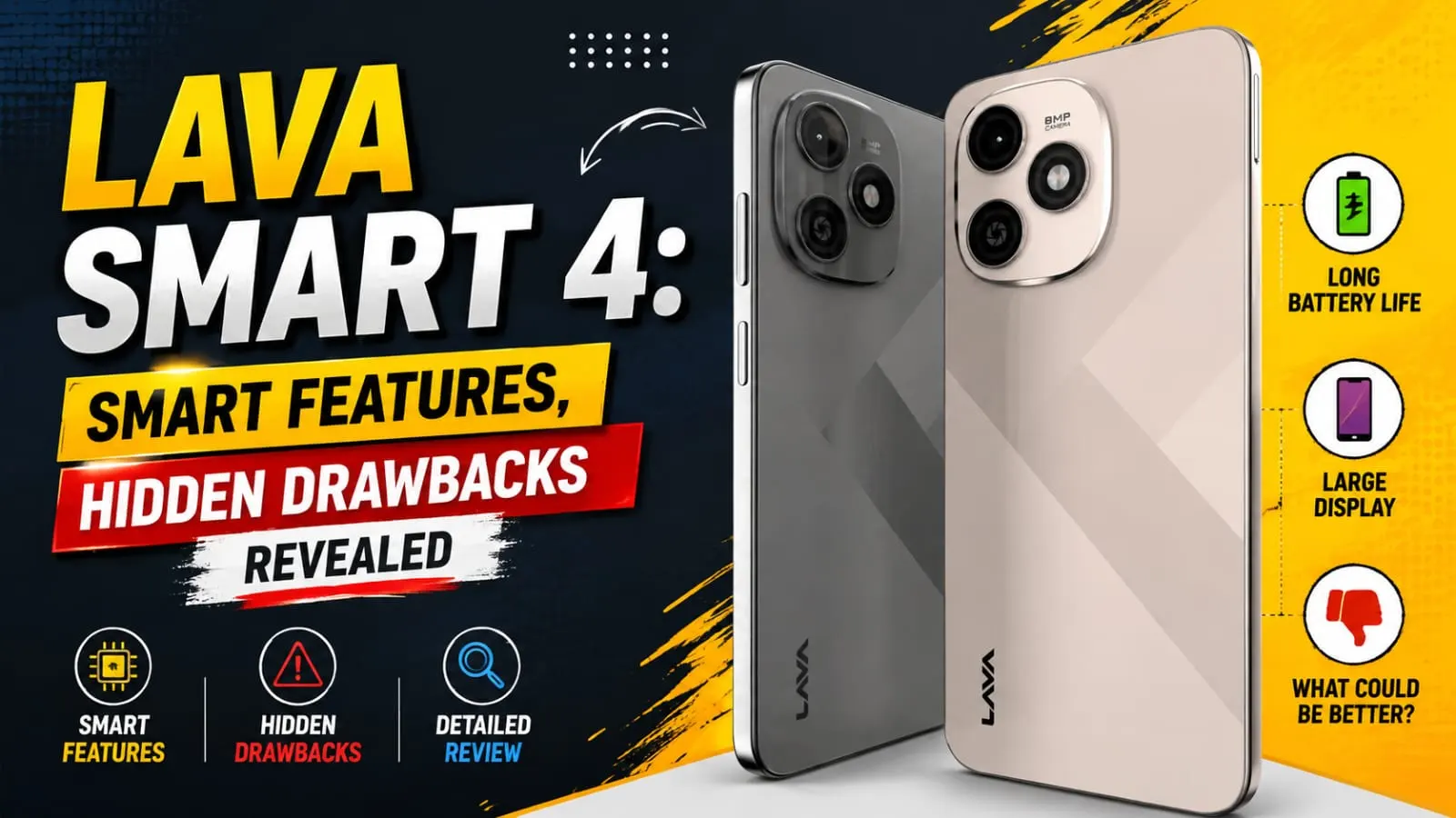 Lava Smart 4: Smart Features, Hidden Drawbacks Revealed