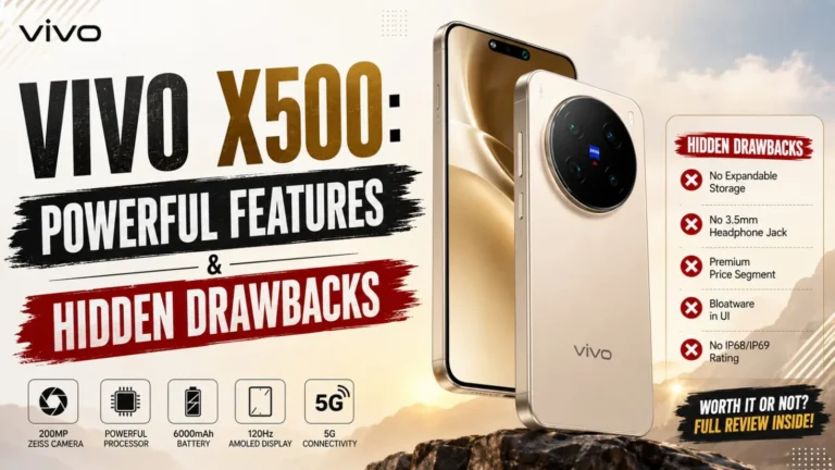 Vivo X500: Powerful Features & Hidden Drawbacks