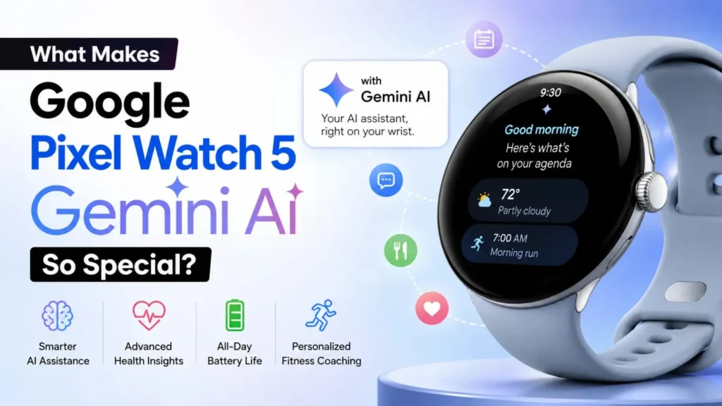 What makes Google Pixel Watch 5 Gemini AI special