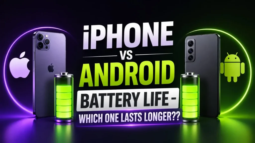 iPhone vs Android battery life comparison
