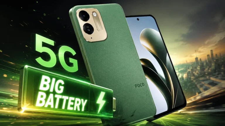 POCO M8x 5G launch big battery bold power