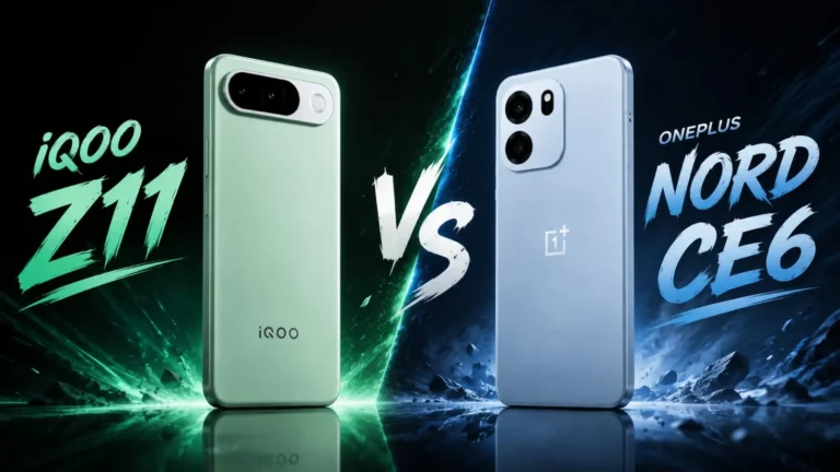 iQOO Z11 vs OnePlus Nord CE6: Powerful Chip vs Huge Battery