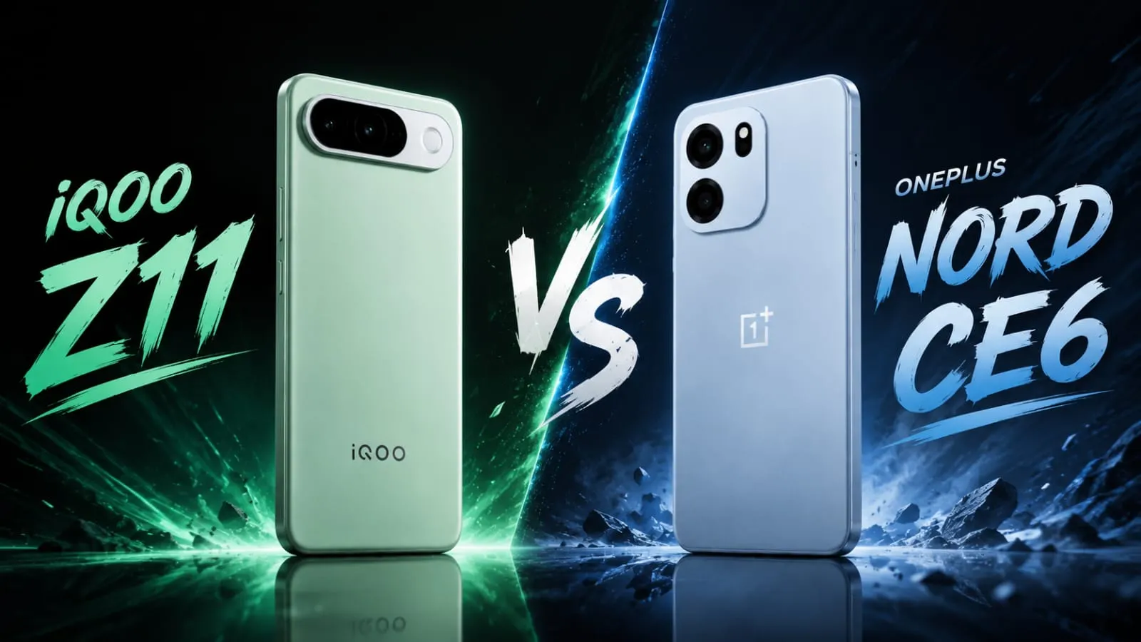 iQOO Z11 vs OnePlus Nord CE6: Powerful Chip vs Huge Battery