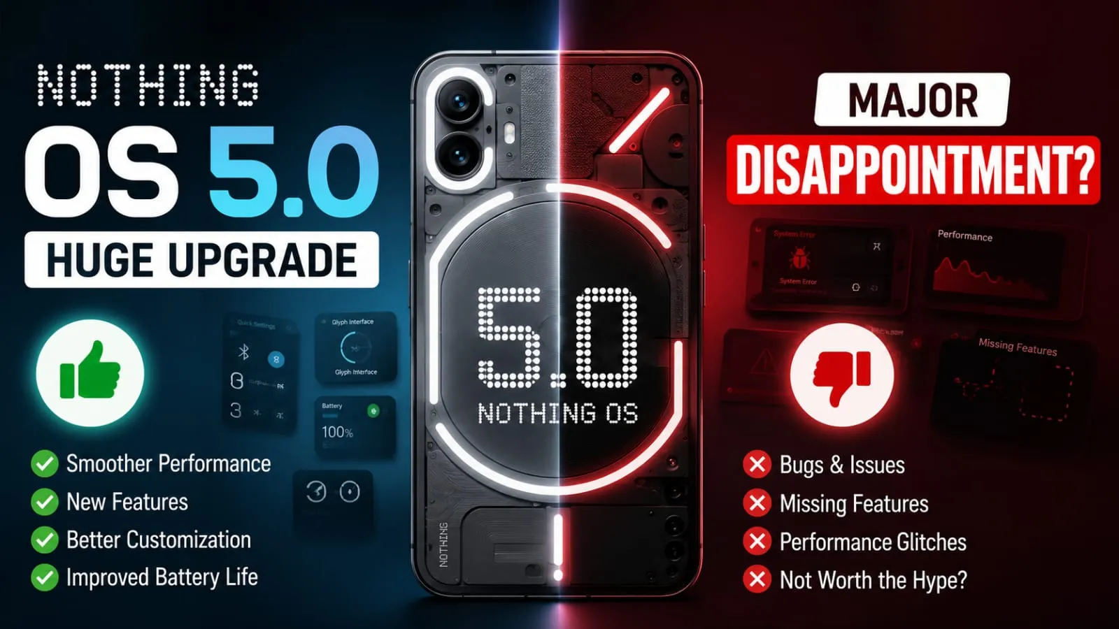 Nothing OS 5.0: Huge Upgrade or Major Disappointment?