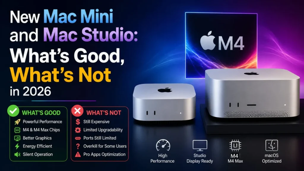 New Mac Mini and Mac Studio: What's Good, What's Not in 2026