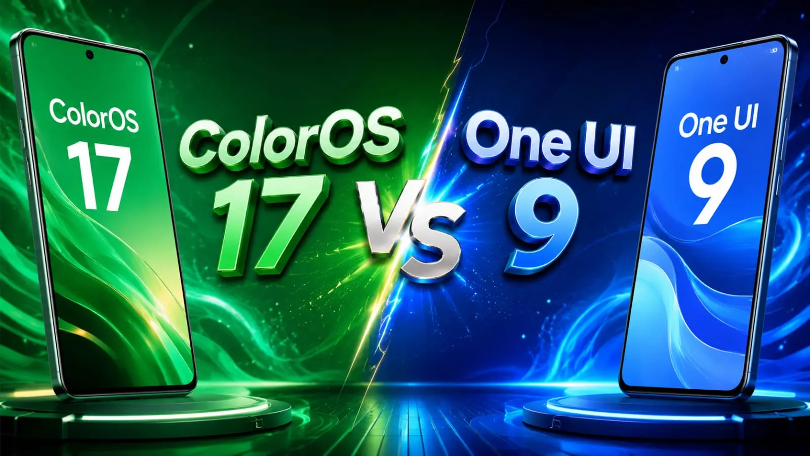 ColorOS 17 vs One UI 9: Shocking AI Battle 2026
