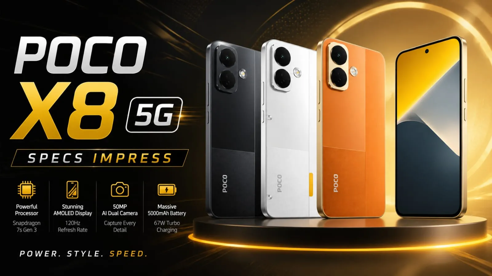 POCO X8 5G Specs Impress, But India Price Still a Mystery