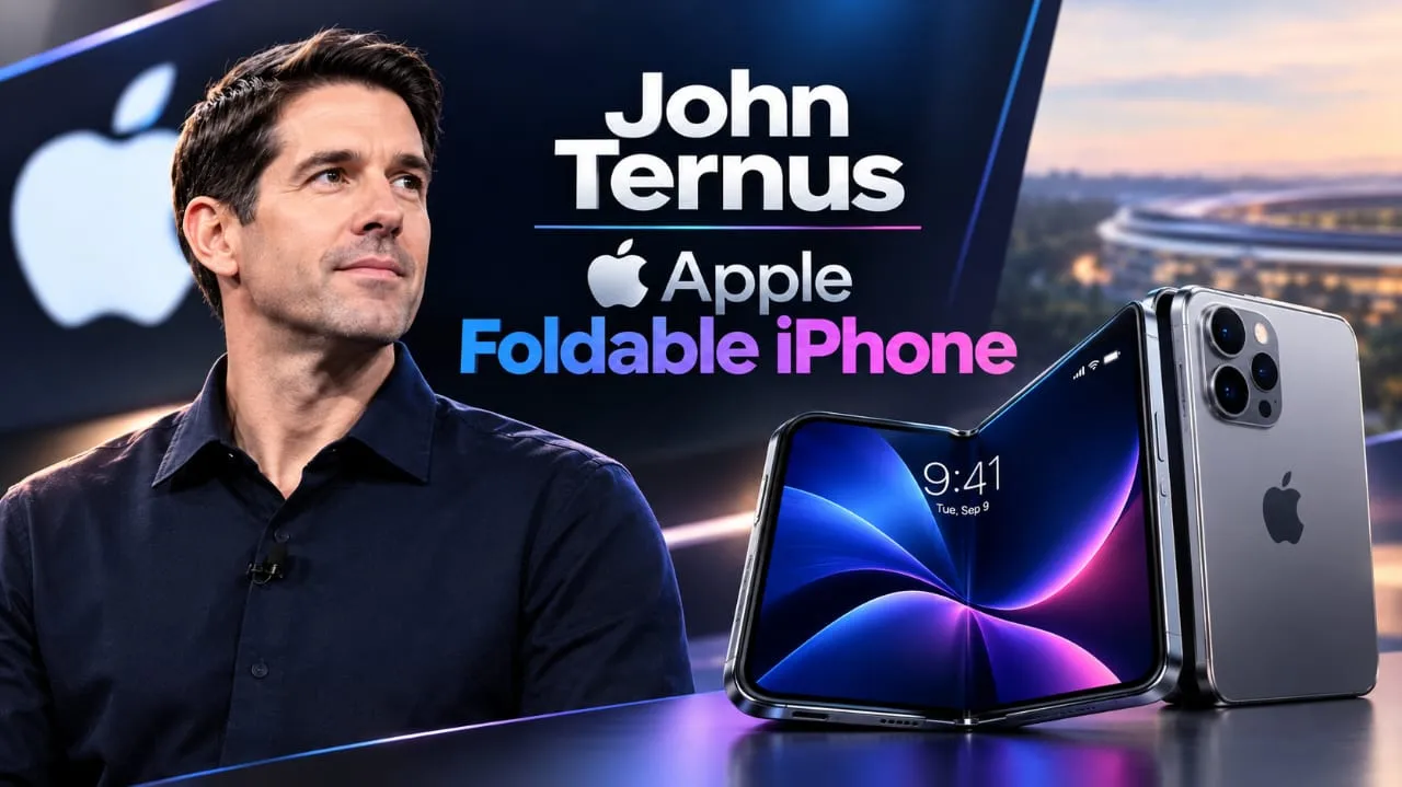 John Ternus Apple Foldable iPhone: Apple’s Big Move in 2026