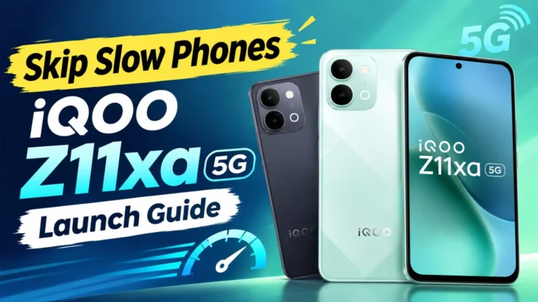 Skip Slow Phones: iQOO Z11xa 5G Launch Guide