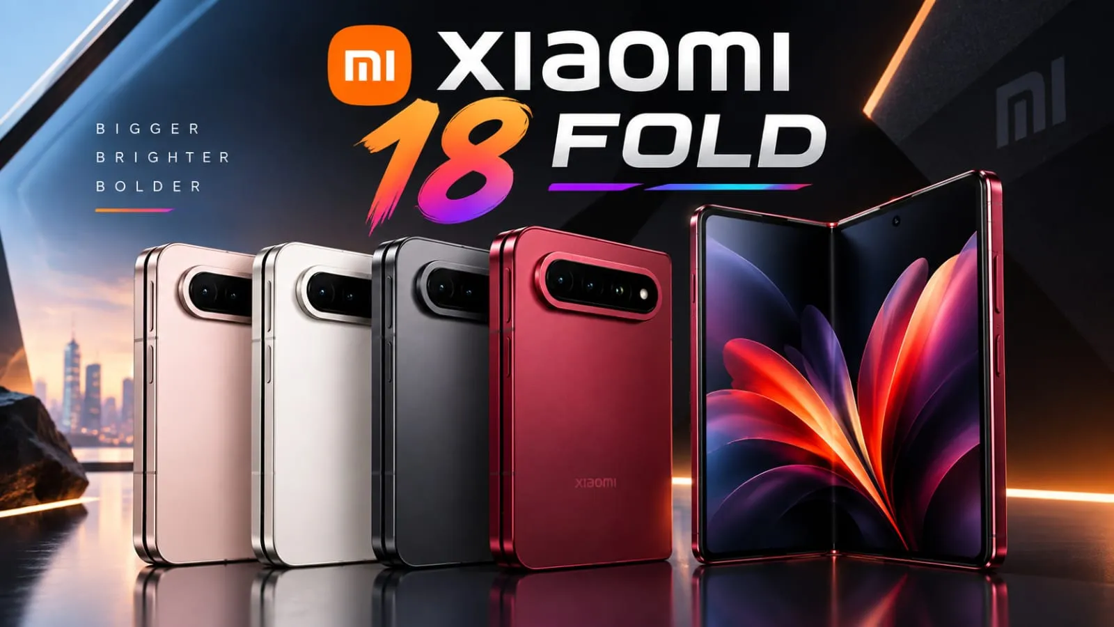 Xiaomi 18 Fold: 3 Cameras, 1 Stunning Foldable Design