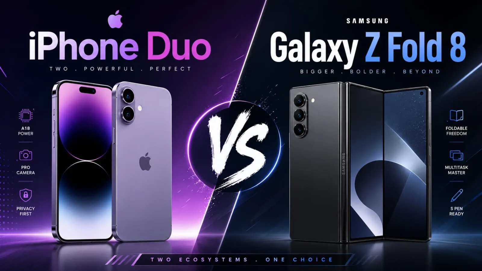 iPhone Duo vs Galaxy Z Fold 8: Price War Explained