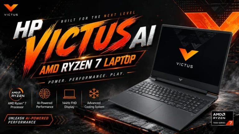 HP Victus AI AMD Ryzen 7 Laptop Specs: Bold, Fast, Affordable
