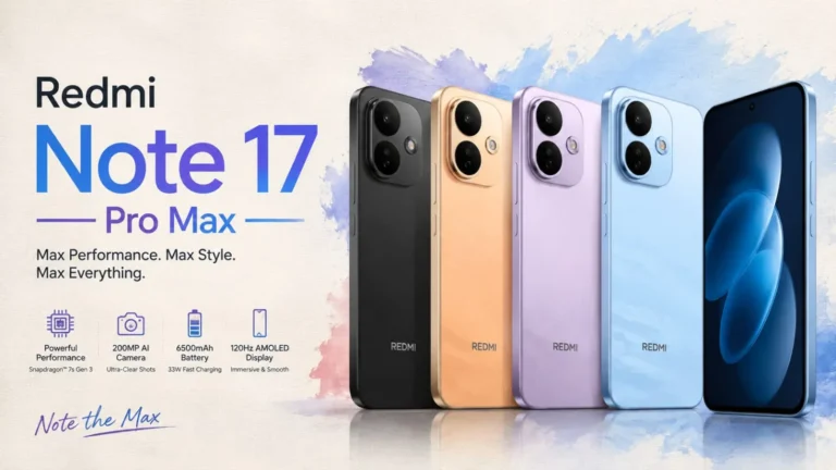 Redmi Note 17 Pro Max: Powerful Battery, Weak Gaming?