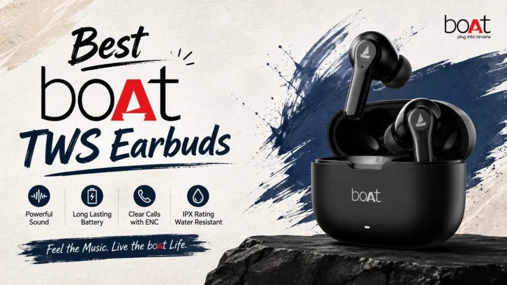 Best boAt TWS Earbuds: Great Sound, Weak Spot Too