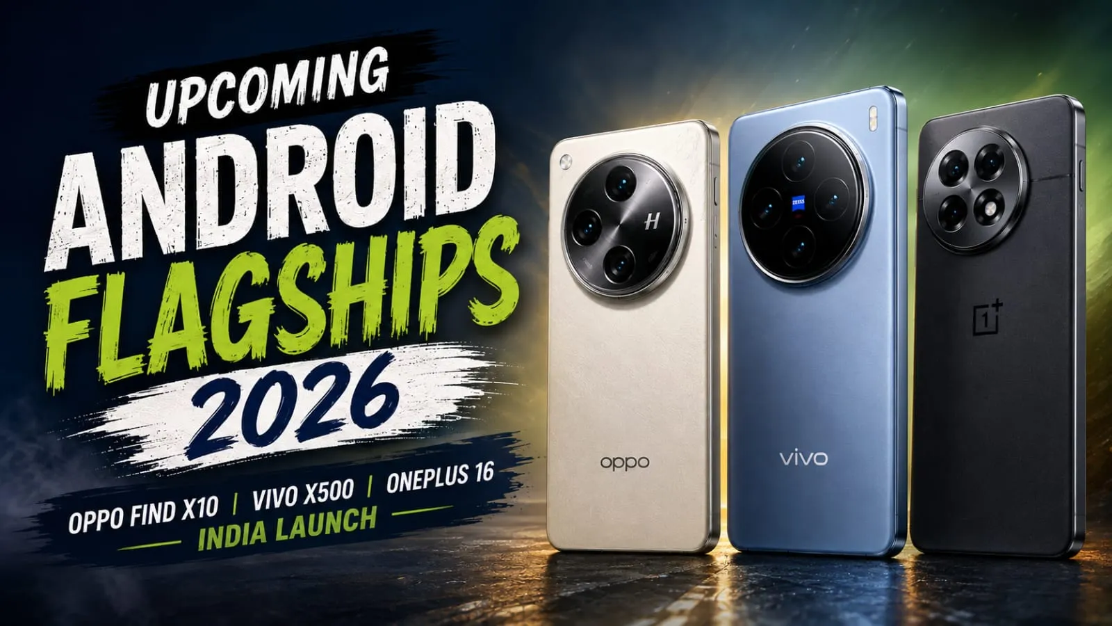 Upcoming Android Flagships 2026: Powerful Cameras Ahead