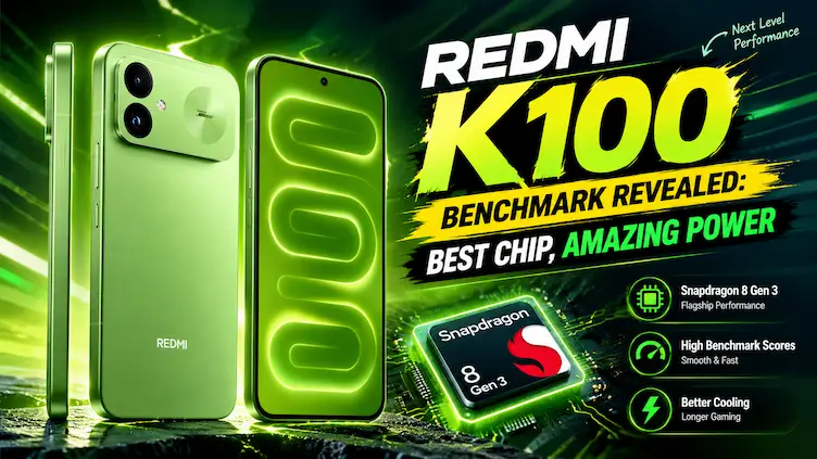 Redmi K100 benchmark result showing Snapdragon 8 Elite Gen 5 Geekbench scores
