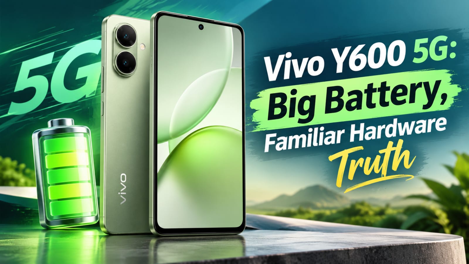 Vivo Y600 5G: Big Battery, Familiar Hardware Truth
