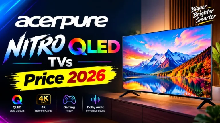 Acerpure Nitro QLED TV with 2026 pricing details.