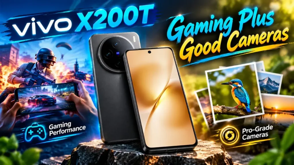 Vivo X200T gaming and camera phone