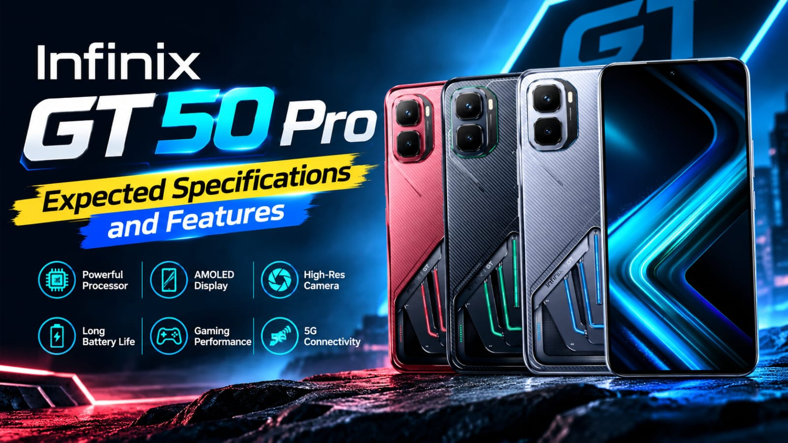 Infinix GT 50 Pro Launch Oct 27: Great Power, Best Deal