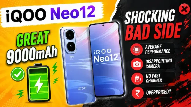 iQOO Neo12: Great 9000mAh, Shocking Bad Side