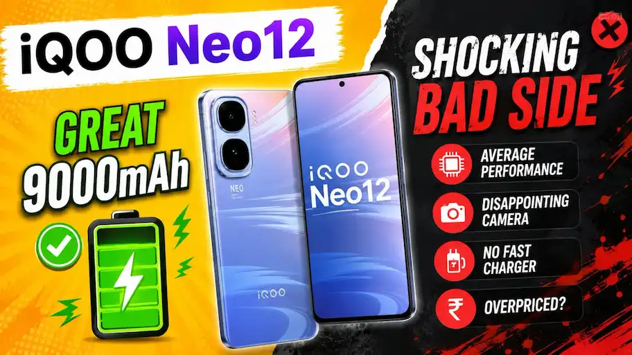 iQOO Neo12: Great 9000mAh, Shocking Bad Side