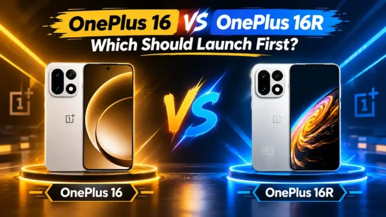 OnePlus 16 vs OnePlus 16R phone comparison