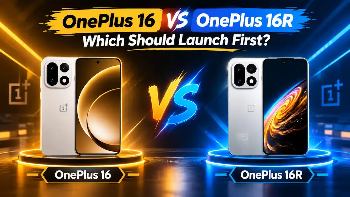 OnePlus 16 vs OnePlus 16R phone comparison