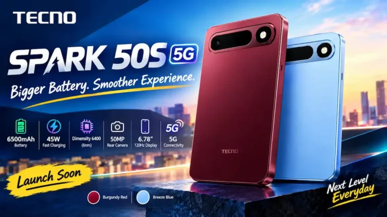 Tecno Spark 50S 5G price in India and specification
